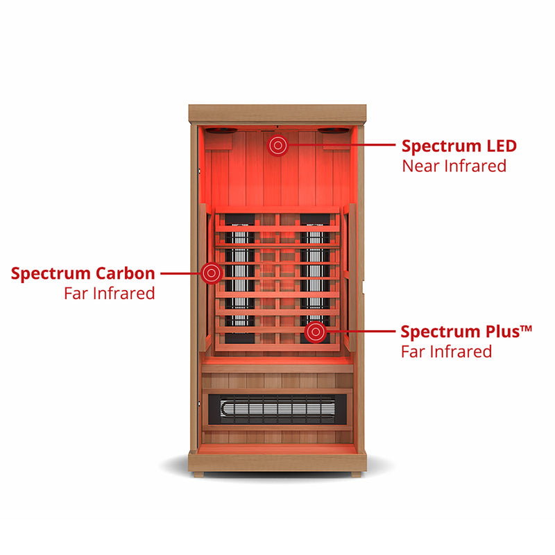 FD-1 Full-Spectrum 1-Person Infrared Sauna