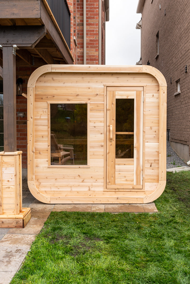 Dundalk Leisurecraft Canadian Timber Luna Outdoor Sauna