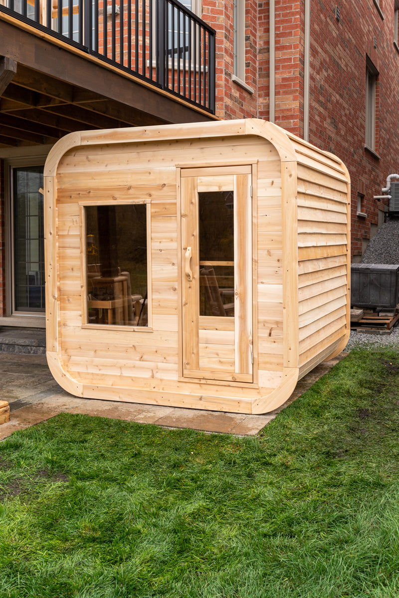 Dundalk Leisurecraft Canadian Timber Luna Outdoor Sauna