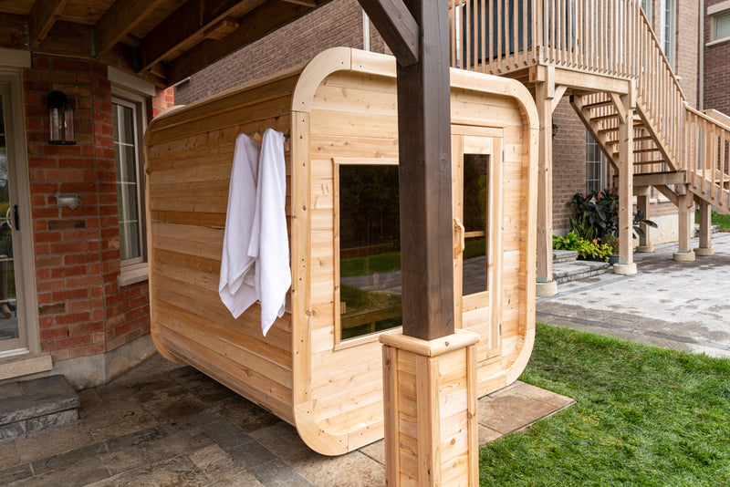 Dundalk Leisurecraft Canadian Timber Luna Outdoor Sauna