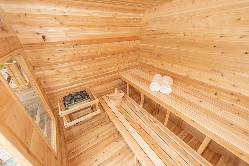 Dundalk Leisurecraft Canadian Timber Luna Outdoor Sauna