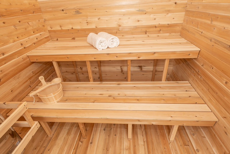 Dundalk Leisurecraft Canadian Timber Luna Outdoor Sauna