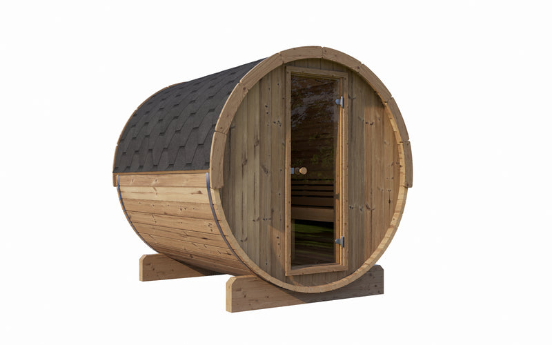 SaunaLife Model E8 6 Person Sauna Barrel