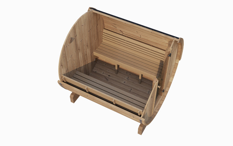 SaunaLife Model E8 6 Person Sauna Barrel