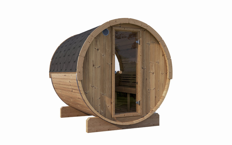 SaunaLife Model E8W 6 Person Sauna Barrel