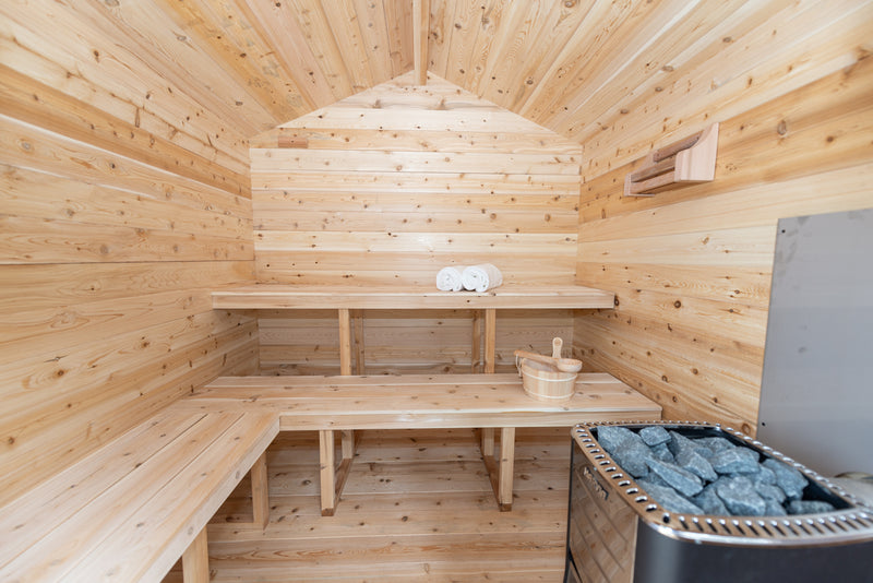 Dundalk Leisurecraft Canadian Timber Georgian Outdoor Cabin Sauna