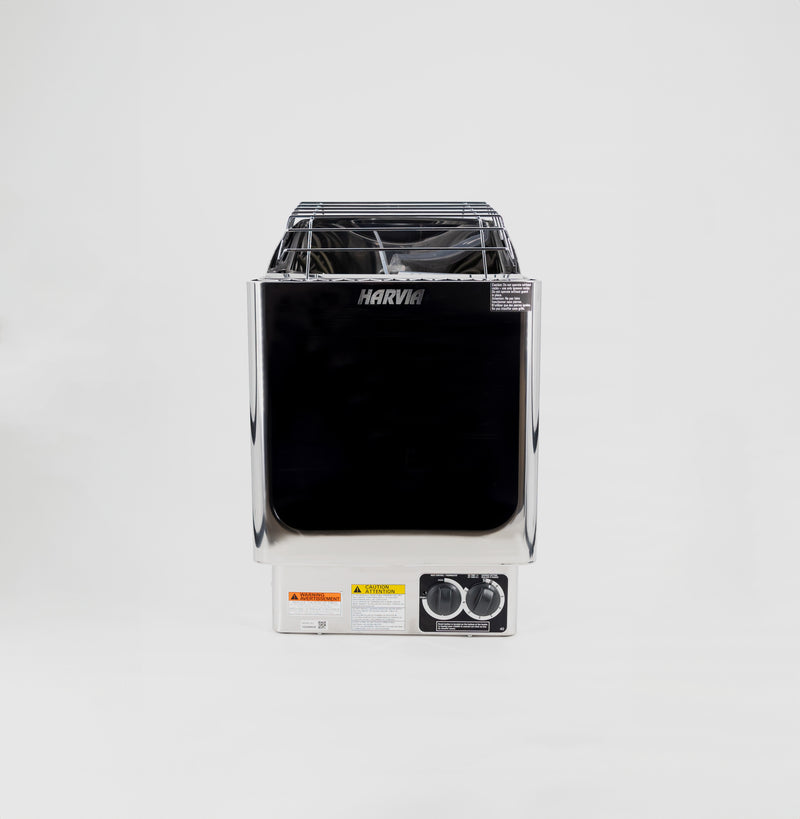 Harvia KIP Series  Stainless Steel Sauna Heater at 240V 1PH with Built-In Time and Temperature Control