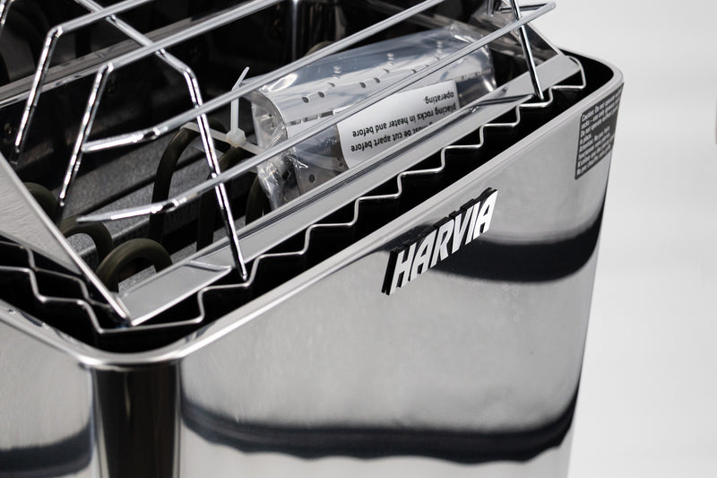 Harvia Kip Series  Stainless Steel Sauna Heater at 240V 1PH