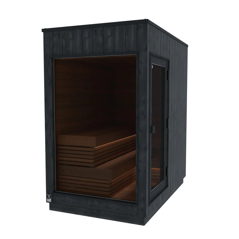 ThermaSol Nordic Misty Dark Nordic Spruce 2-3 Person Outdoor Sauna