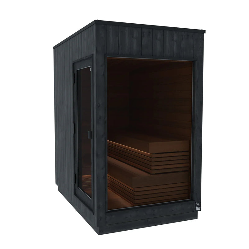 ThermaSol Nordic Misty Dark Nordic Spruce 2-3 Person Outdoor Sauna