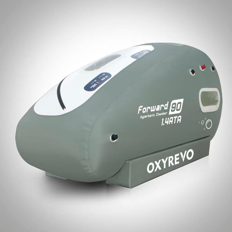 OXYREVO Portable Sitting Hyperbaric Chamber Forward 90
