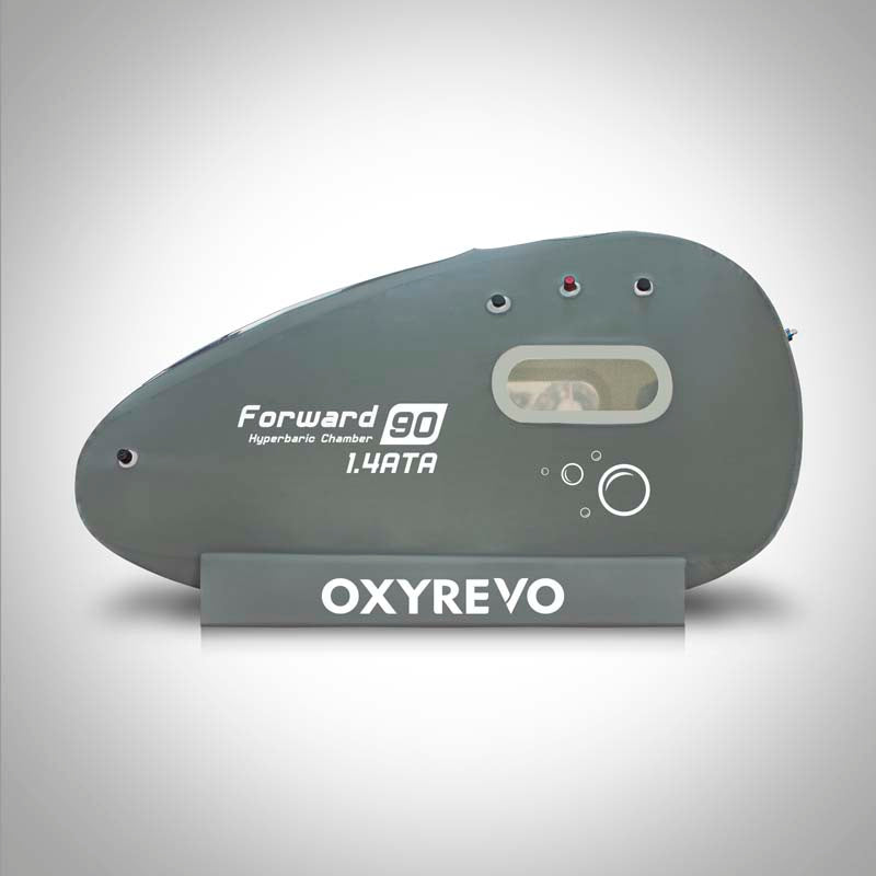 OXYREVO Portable Sitting Hyperbaric Chamber Forward 90