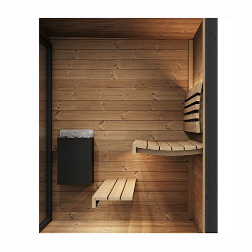 SaunaLife GL4 4 Person Outdoor Sauna