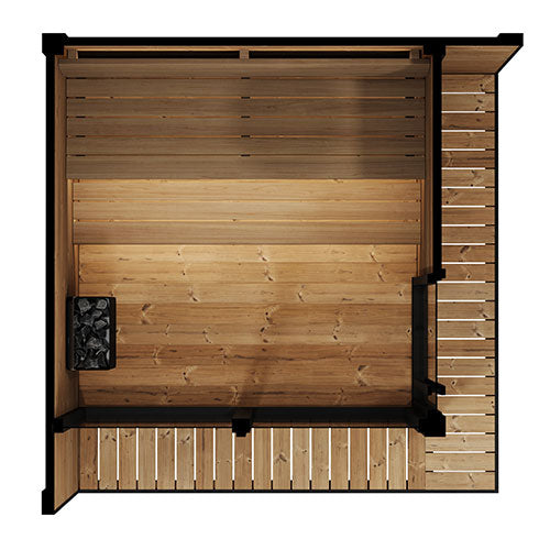 SaunaLife GL6 6 Person Outdoor Sauna