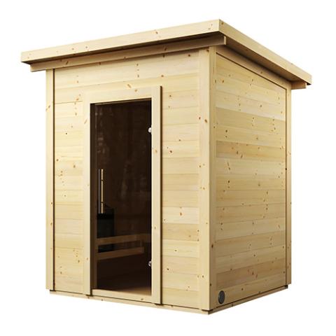 SaunaLife Model G2 4 Person Outdoor  Sauna
