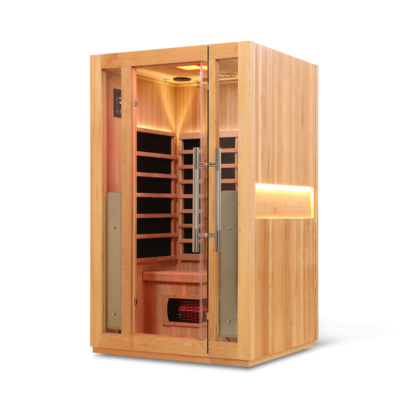 HealthSmart 2 Person Hemlock "Smart" Infrared Sauna