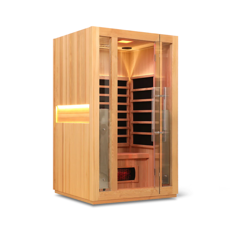HealthSmart 2 Person Hemlock "Smart" Infrared Sauna