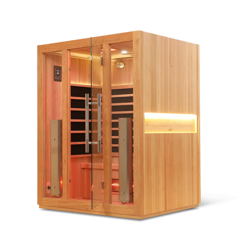 HealthSmart 3 Person Cedar "Smart" Infrared Sauna