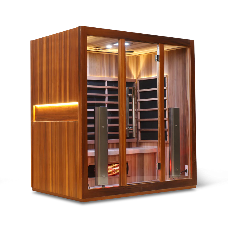 HealthSmart 4 Person Cedar "Smart" Infrared Sauna