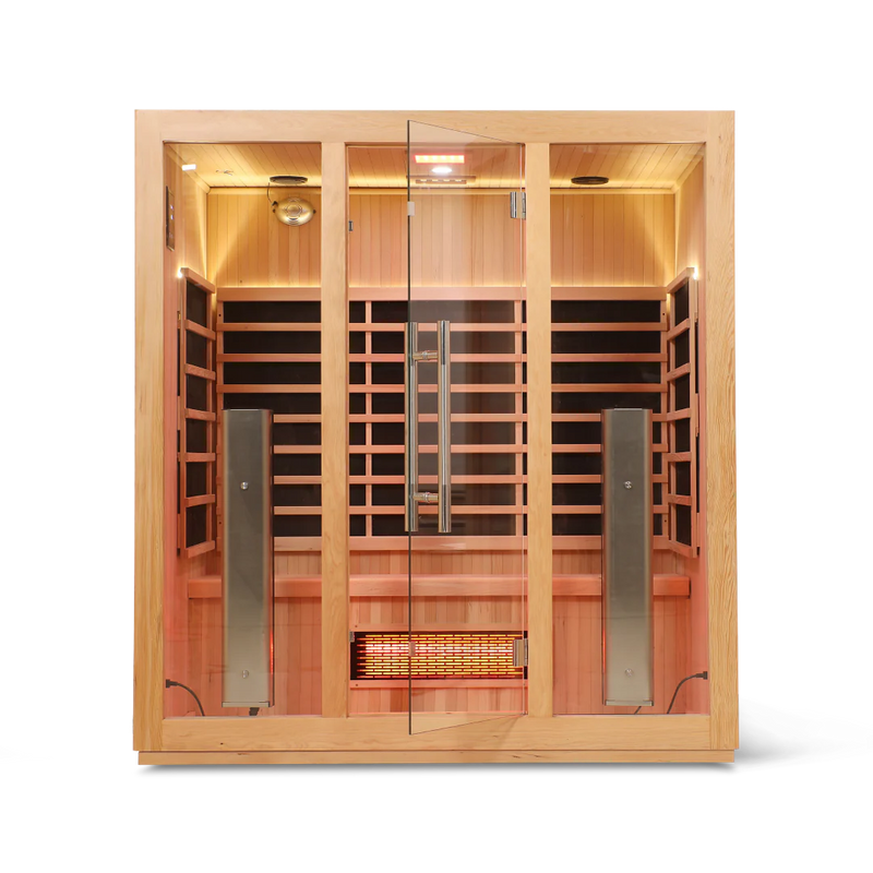 HealthSmart 4 Person Hemlock "Smart" Infrared Sauna