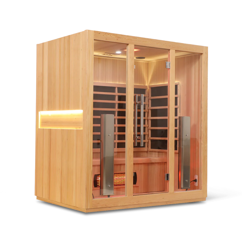 HealthSmart 4 Person Hemlock "Smart" Infrared Sauna