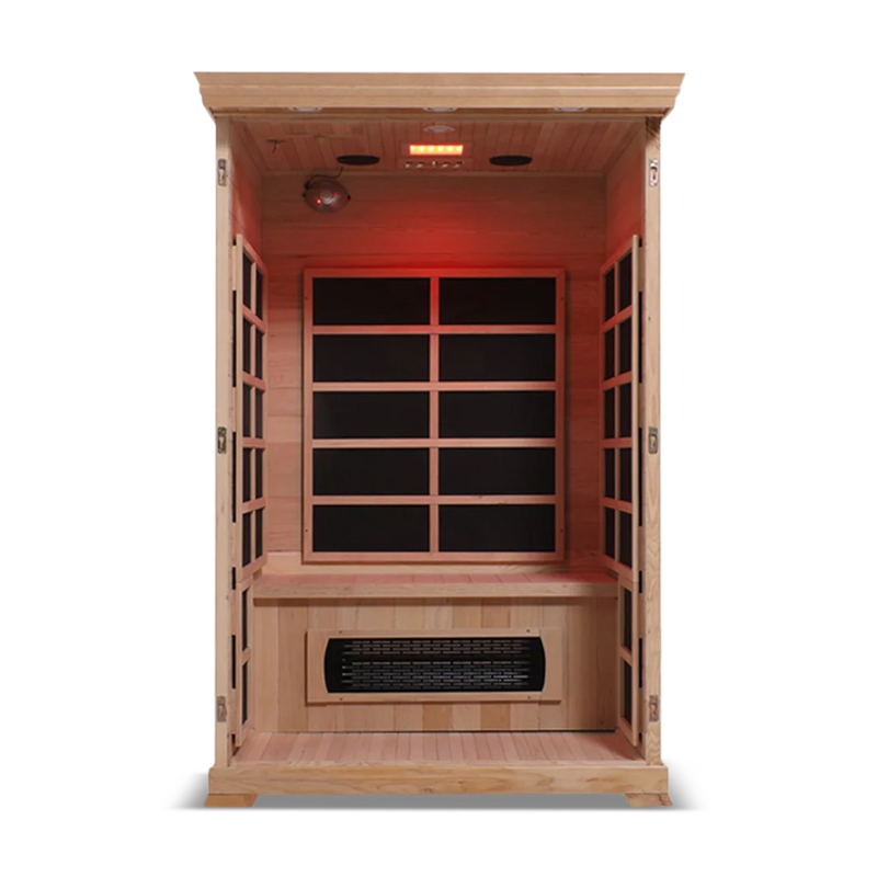 HealthSmart 2 Person Hemlock Infrared Sauna
