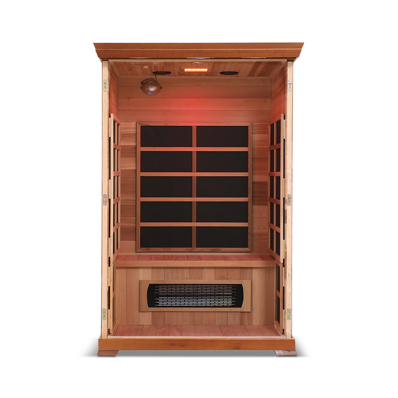 HealthSmart 2 Person Cedar Infrared Sauna