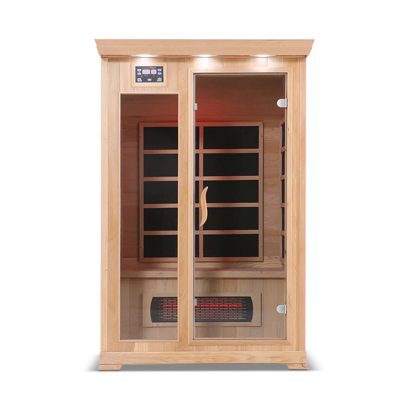 HealthSmart 2 Person Hemlock Infrared Sauna