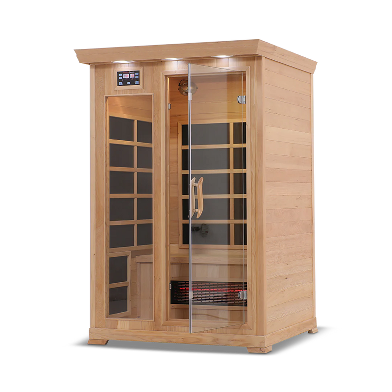 HealthSmart 2 Person Hemlock Infrared Sauna
