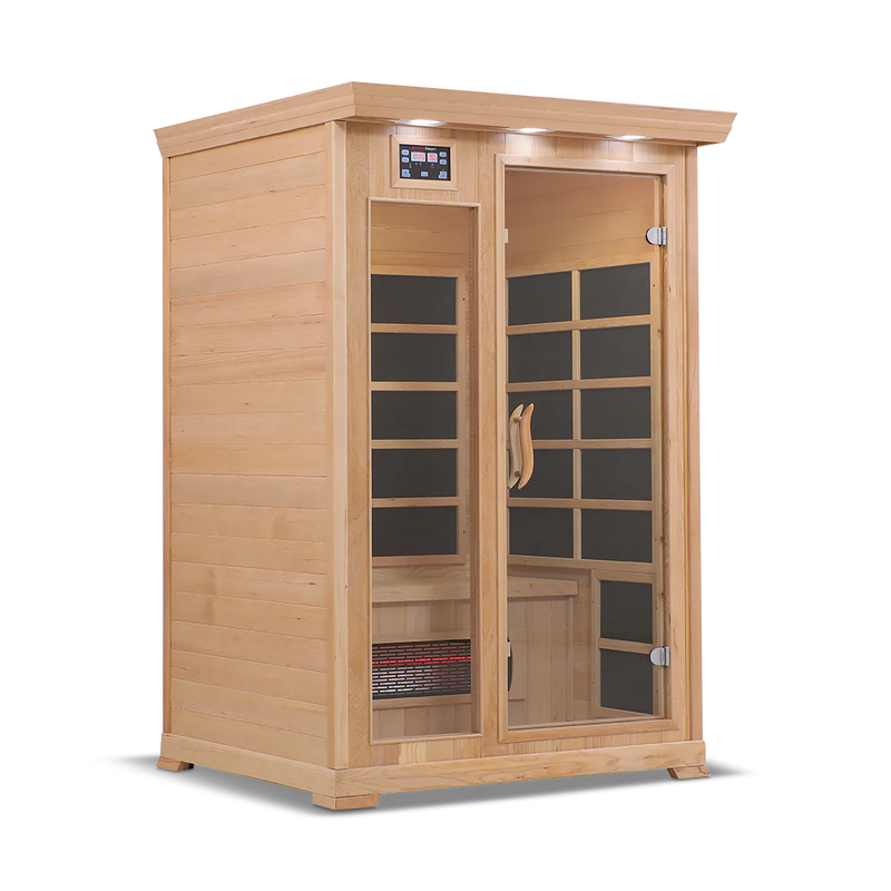 HealthSmart 2 Person Hemlock Infrared Sauna
