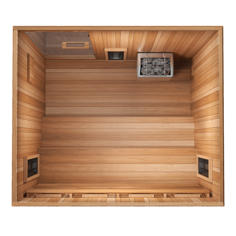 Finnmark FD-5 Trinity XL 4-Person Infrared & Steam Sauna Combo